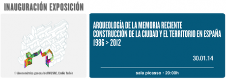 Hoy, inauguración de la exposición “Arqueología de la memoria reciente”, en El Círculo de Bellas Artes de Madrid