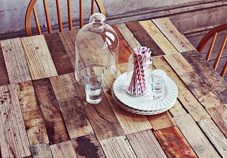 Diy: mesa de cocina con palés Diy: mesa de cocina con palés