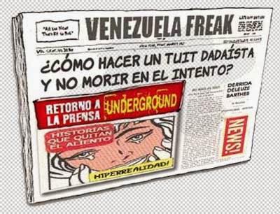 Twitter y dadaísmo Front page tipo cómic sobre twitter y dadaísmo