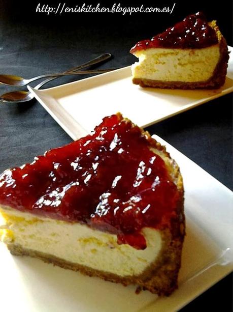 ¡My New York style cheescake! - Tort de crema de branza in stil New Yorkez!