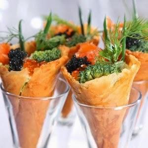 Catering ideas: cucuruchos salados