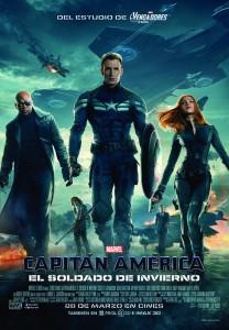 Nuevo póster en español de Capitán América: El Soldado de Invierno Póster español de Capitán América: El Soldado de Invierno
