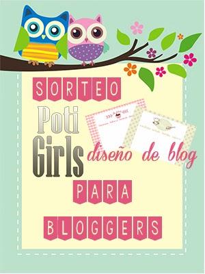 ¡¡¡SORTEO PARA BLOGGERS POTIGIRLS!!! ¡¡¡SORTEO PARA BLOGGERS POTIGIRLS!!!