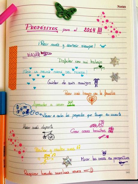 Los propósitos para 2014 Los propósitos para 2014