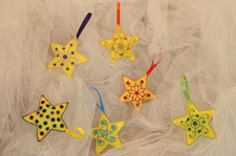 Bordando estrellas... Bordando estrellas...