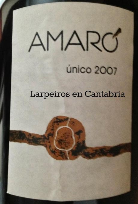 Vino Tinto Amaró Único del 2007: Único de verdad. Vino Tinto Amaró Único del 2007: Único de verdad.