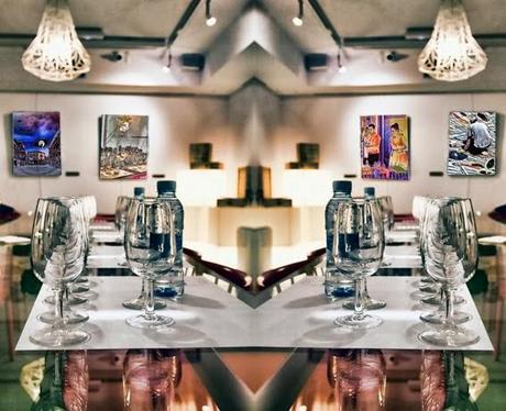 Arte y Vino: la Iglesia de Santa María y el fotógrafo Ángel Hernández. Arte y Vino: la Iglesia de Santa María y el fotógrafo Ángel Hernández.