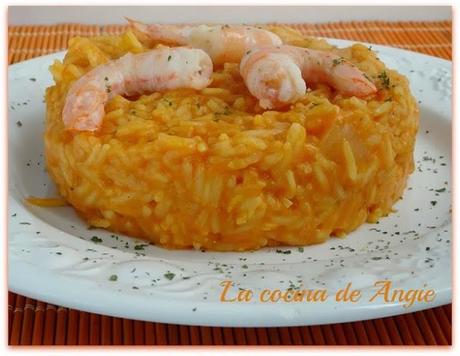 ARROZ BASMATI CON LANGOSTINOS AL CURRY ARROZ BASMATI CON LANGOSTINOS AL CURRY