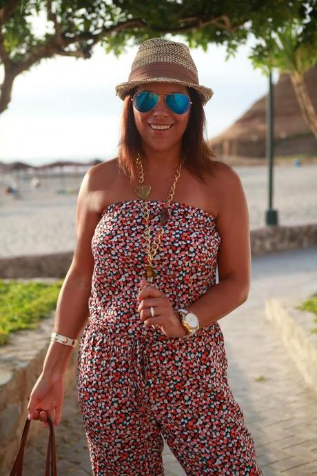 Mis looks- El enterizo strapless estamapado Mis looks- El enterizo strapless estamapado