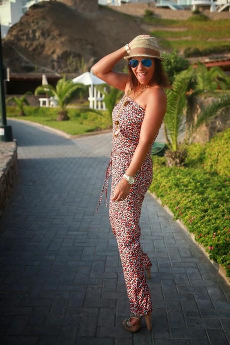 Mis looks- El enterizo strapless estamapado Mis looks- El enterizo strapless estamapado