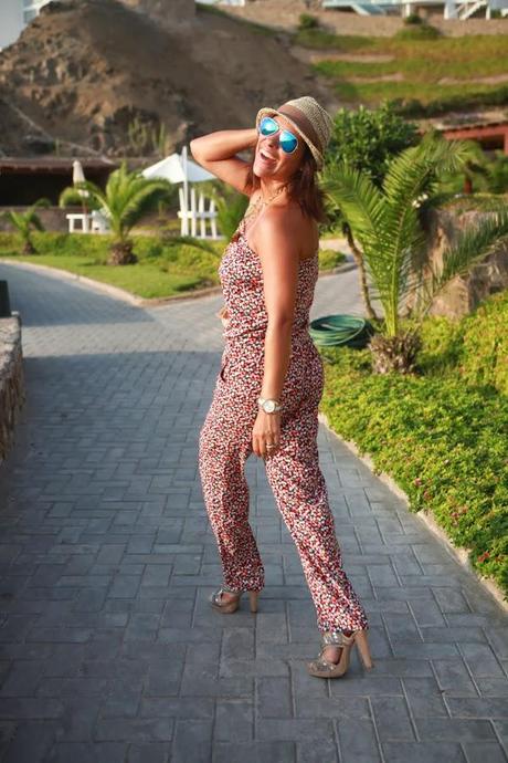 Mis looks- El enterizo strapless estamapado Mis looks- El enterizo strapless estamapado