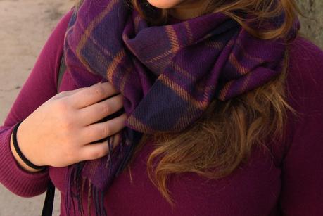 Plaid scarf