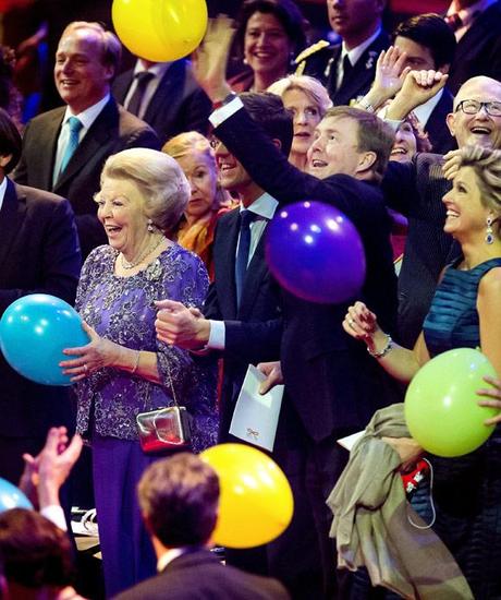 La fiesta para Beatrix de Holanda