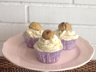 CUPCAKES DE CASTAÑA CUPCAKES DE CASTAÑA