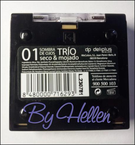 SOMBRA DE OJOS TRICOLOR DELIPLUS SOMBRA DE OJOS TRICOLOR DELIPLUS