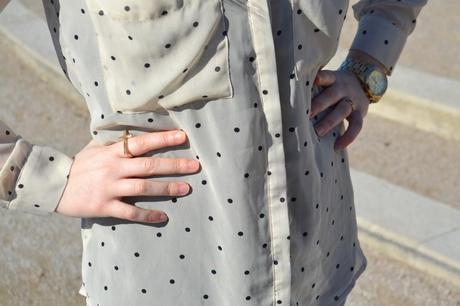 Look of the day: Wine colored coat Look of the day: Wine colored coat