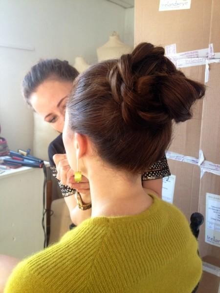 Fashion shoot backstage with Peter Evers Fashion shoot backstage with Peter Evers