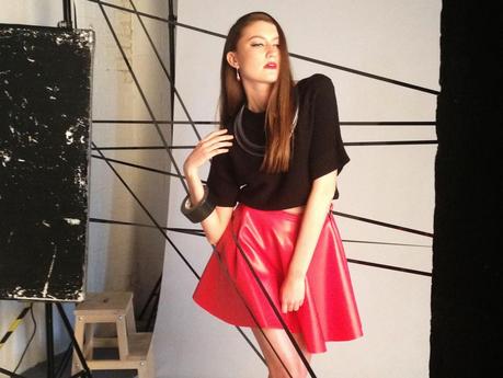 Fashion shoot backstage with Peter Evers Fashion shoot backstage with Peter Evers