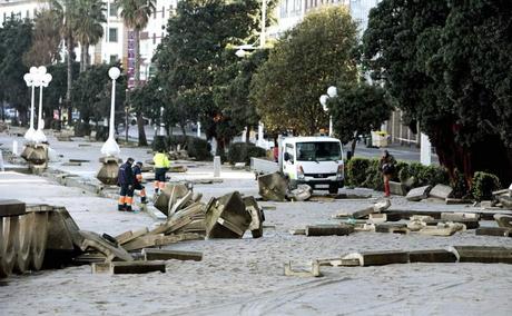 Llega borrasca intensa a la costa norte española