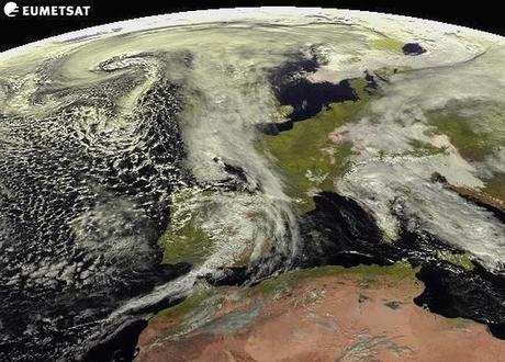 Llega borrasca intensa a la costa norte española