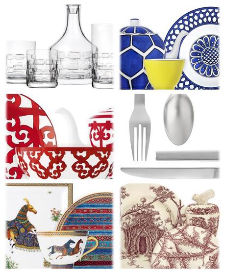 De la pasarela a la casa con… Hermès vajillas