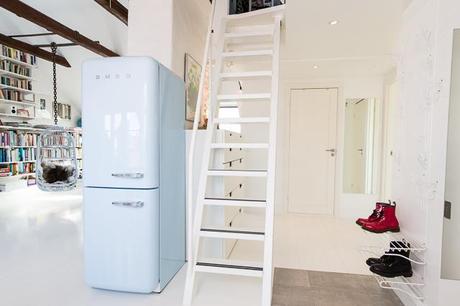 UN LOFT DE ESTILO ECLÉCTICO MUY LUMINOSO UN LOFT DE ESTILO ECLÉCTICO MUY LUMINOSO