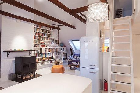 UN LOFT DE ESTILO ECLÉCTICO MUY LUMINOSO UN LOFT DE ESTILO ECLÉCTICO MUY LUMINOSO