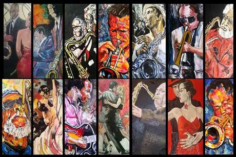 Jazz & Pintura. Obra pictórica de Enric Bastida