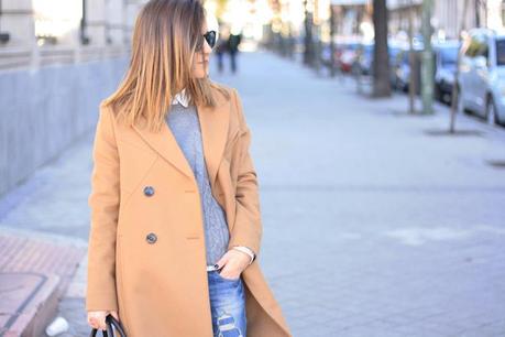 Camel Coat! look, abrigo, camel, bimbaylola