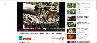 Chevron en Ecuador Chevron en Ecuador