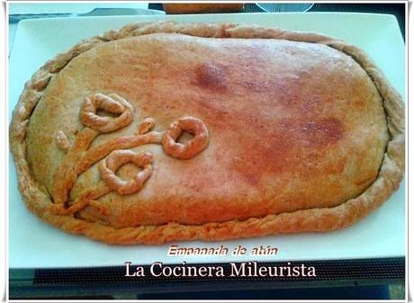 Empanada de atún con masa de vino y aceite Empanada de atún con masa de vino y aceite