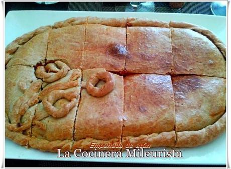 Empanada de atún con masa de vino y aceite Empanada de atún con masa de vino y aceite