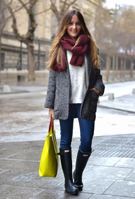 Looks para los días de lluvia Looks para los días de lluvia