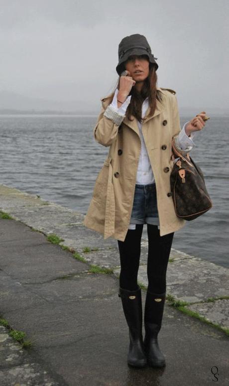 Looks para los días de lluvia Looks para los días de lluvia