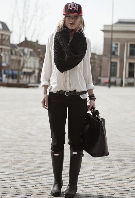 Looks para los días de lluvia Looks para los días de lluvia