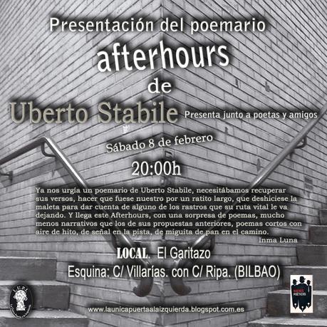 Uberto Stabile: Afterhours: Presentación en Bilbao: Uberto Stabile: Afterhours: Presentación en Bilbao: