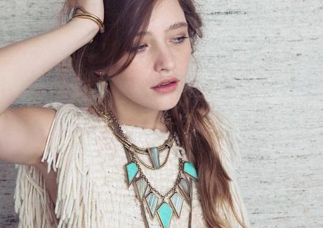 Fotos de moda con collares 2014