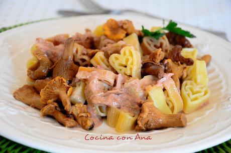 PASTA CORAZÓN CON SALSA DE FOIE Y CANTARELAS photo pastacorazon_zps409d5d8e.jpg