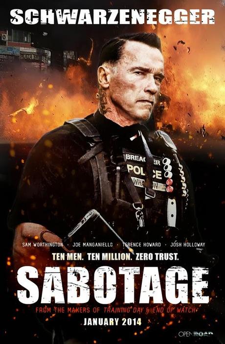 Tráiler sin censura de 'Sabotage', con Arnold Schwarzenegger