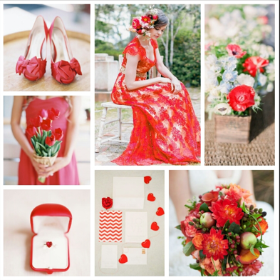 BODAS: Los 10 colores de moda 2014 / WEDDINGS: Top ten colours 2014