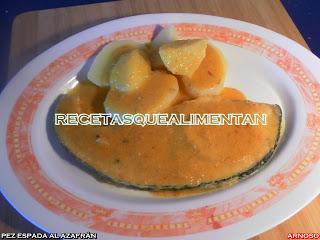 PEZ ESPADA AL AZAFRÁN PEZ ESPADA AL AZAFRÁN