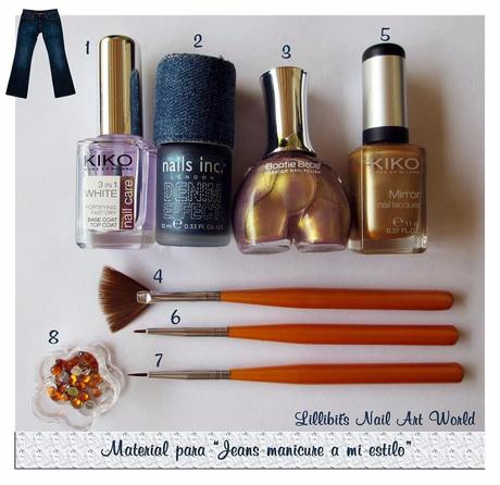 Jeans manicure a mi estilo con pinceles KKCenterHk Jeans manicure a mi estilo con pinceles KKCenterHk