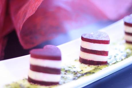 ENSALADA DE REMOLACHA Y QUESO CON VINAGRETA DE CILANTRO ENSALADA DE REMOLACHA Y QUESO CON VINAGRETA DE CILANTRO