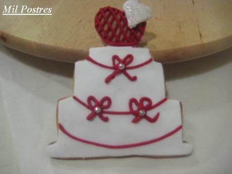 Galletas corazón para San Valentín