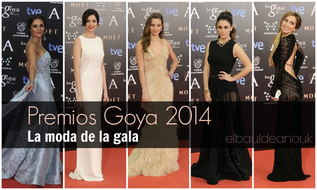 La moda de los Premios Goya 2014 La moda de los Premios Goya 2014