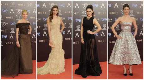 La moda de los Premios Goya 2014 La moda de los Premios Goya 2014