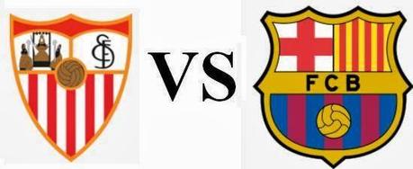 Sevilla FC (1-4) FC Barcelona. Sevilla FC (1-4) FC Barcelona.