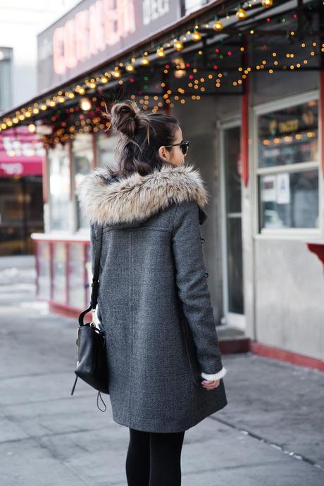 THE CORNER Sequins_Skirt-Duffle_Coat-Boots-New_York_Fashion_Week-Street_Style-NYFW-Outfit-15