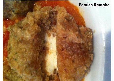 albóndigas-de-lentejas-con-sorpresa-y-salsa-de-tomate-casera Albóndigas De Lentejas Con Sorpresa Y Salsa De Tomate Casera