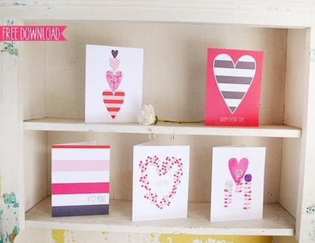 5 tarjetas de San Valentín para niños que puedes descargar gratis Descarga gratis tarjetas de San Valentin niños